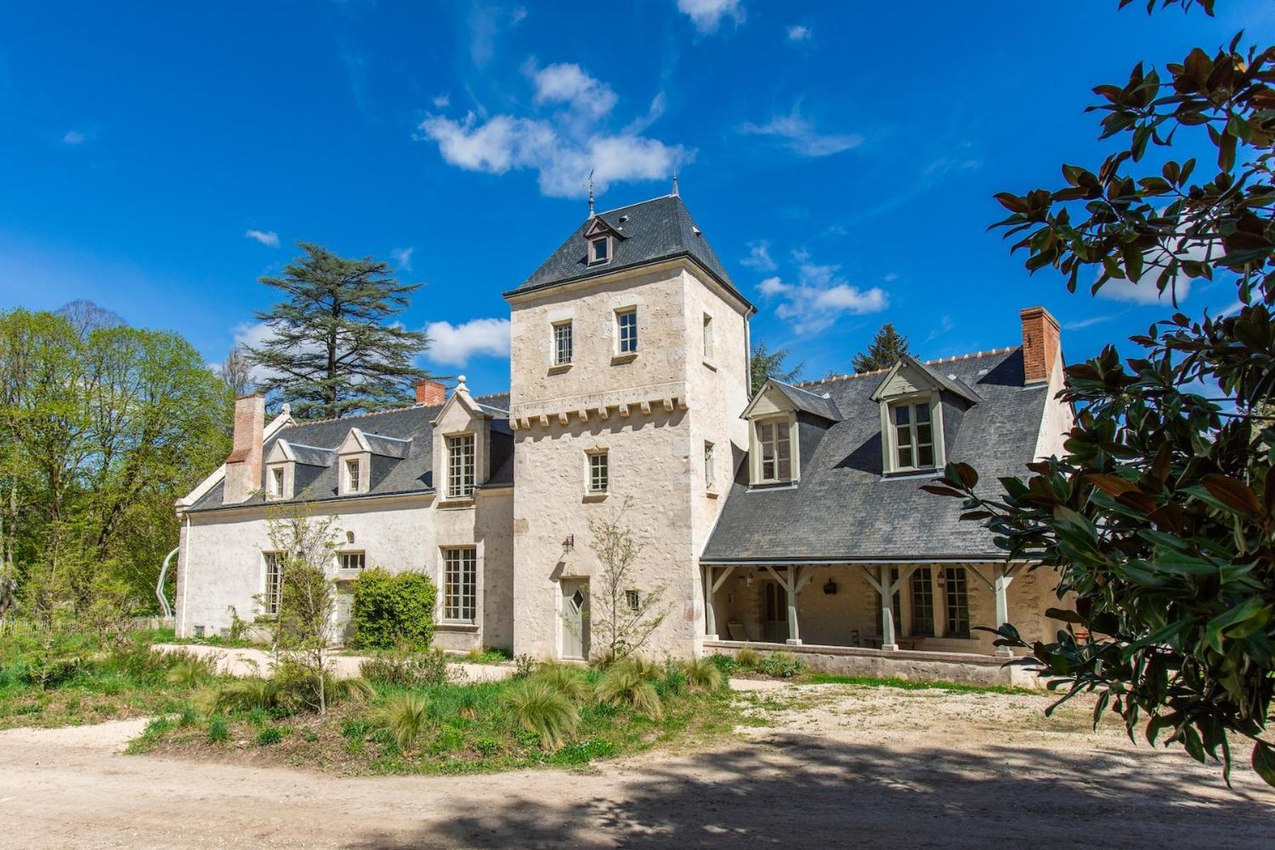 Chateau De Conon Gite Le Chateau Cellettes  Esterno foto
